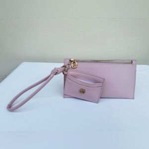 💗 Stylish Pink Wristlet Wallet Set – 2 Pieces! 💗
